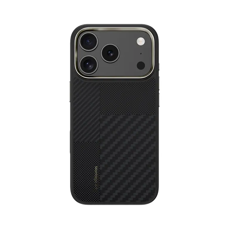Чохол Benks для iPhone 17 Pro/18 Pro Magnetic ArmorPro Kevlar Montage Series (Black) – фото 1