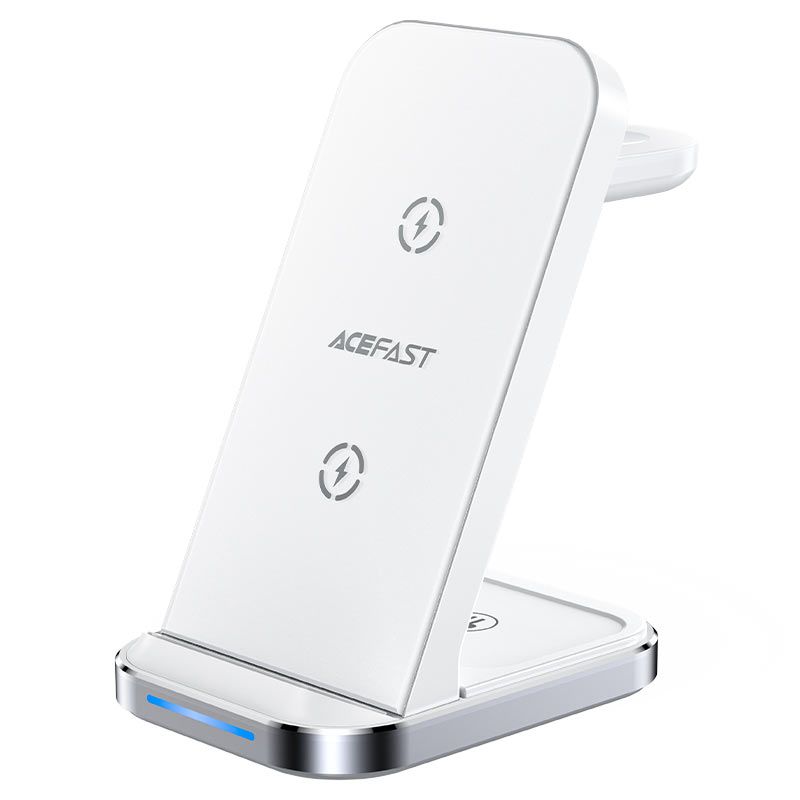 Бездротова Зарядка ACEFAST [E15] Desktop Charging Stand 3in1 Series (White)