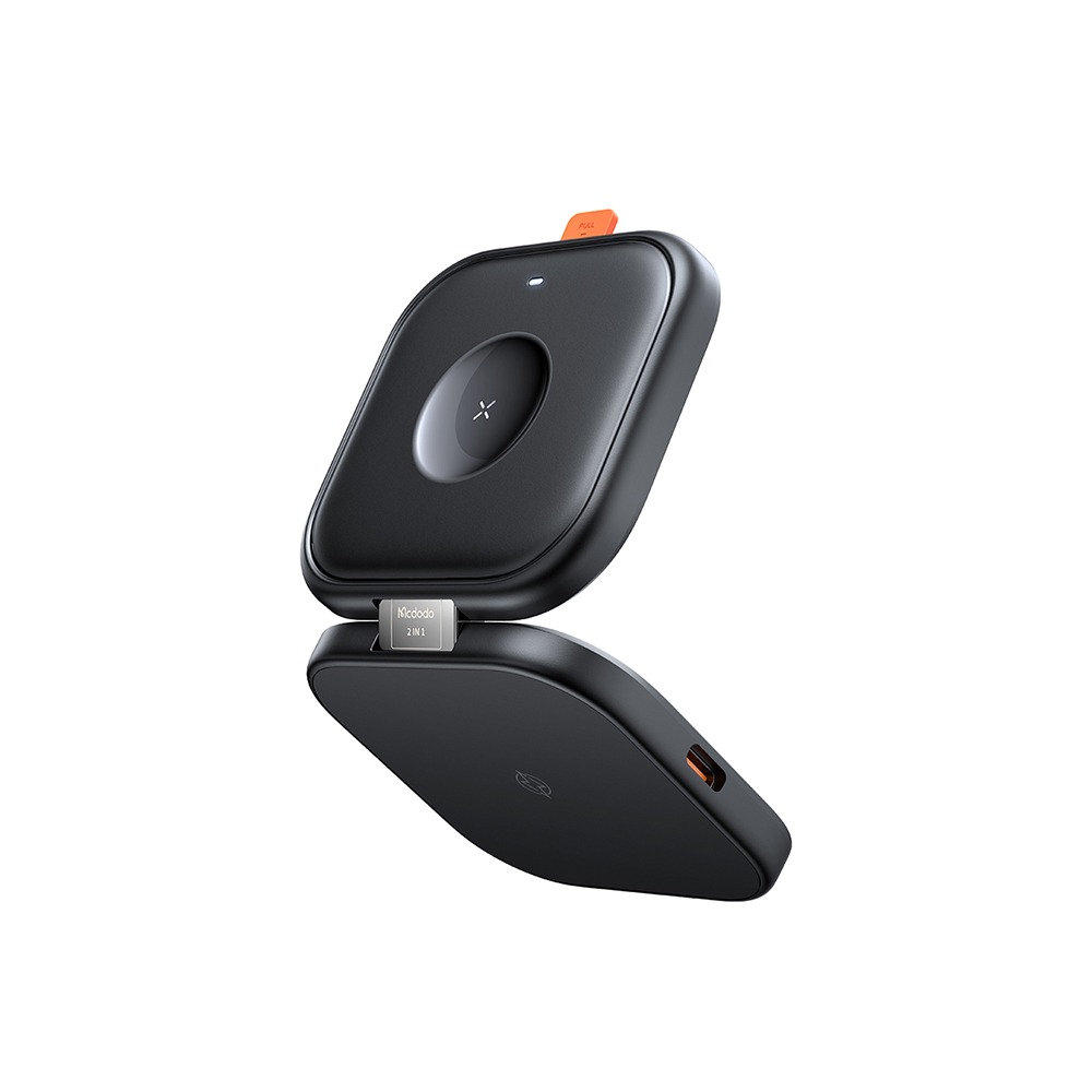 Бездротова Зарядка Mcdodo [CH-2160] Foldable Magnetic Wireless Charger 2in1 (Black)