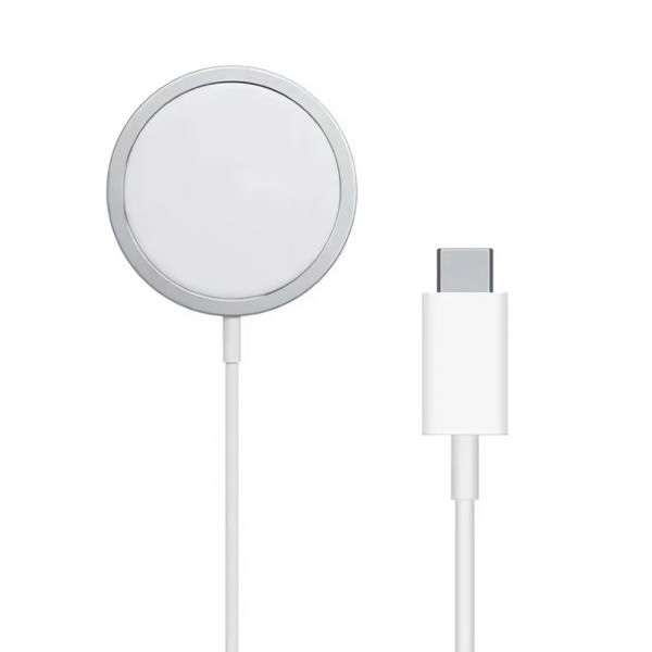 Бездротовий зарядний пристрій WIWU [Wi-W009] Magnetic Wireless Charger (White)