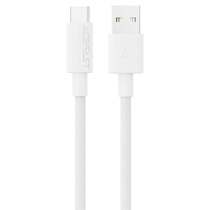 Кабель ACEFAST [C18-04] Charging Data Cable USB to USB-C 60W 1.2m (White)