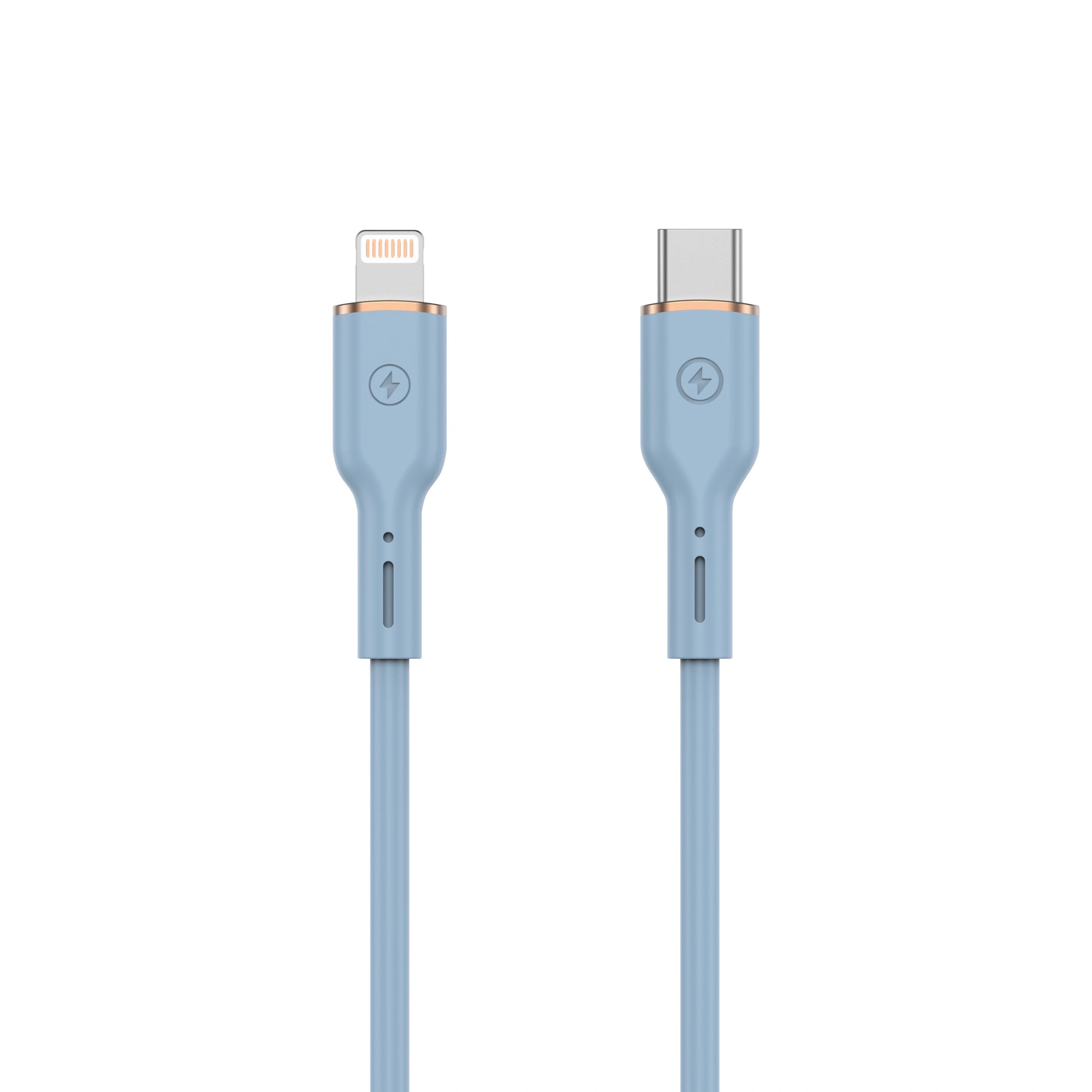 Кабель WIWU [YQ01] Vigor Series USB-C to Lightning 1.2m (Blue)