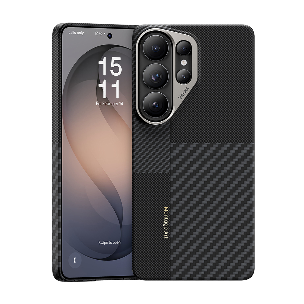 Чохол Benks для Samsung Galaxy S26 Ultra Magnetic ArmorAir Kevlar Montage Series (Black)