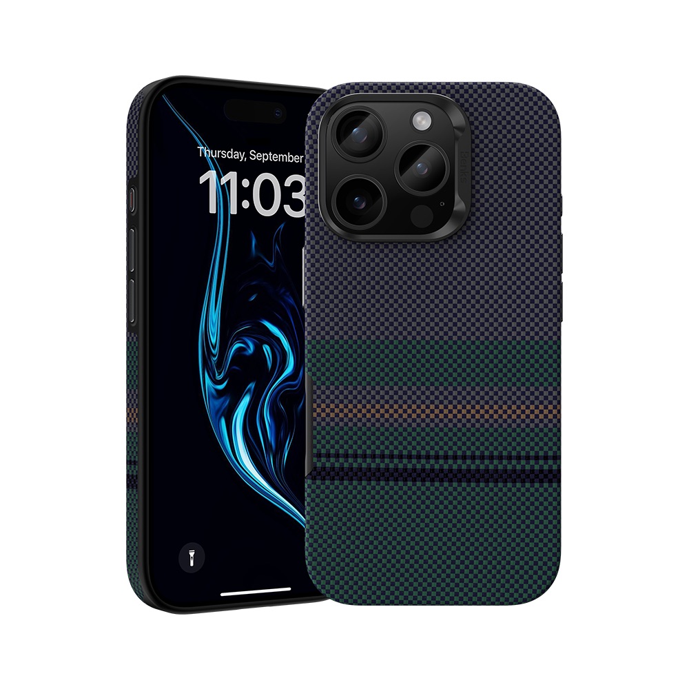 Чохол Benks для iPhone 16 Pro Magnetic ArmorPro Kevlar Aurora Series (Black)
