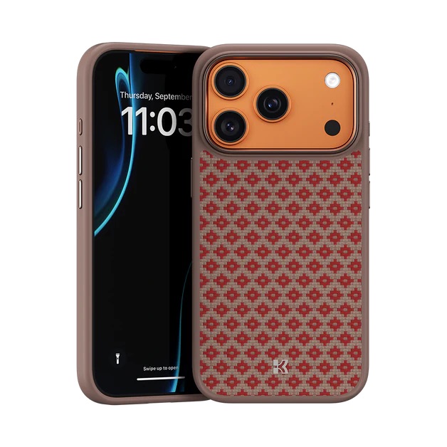 Чохол Benks для iPhone 17 Pro Magnetic ArmorPro Kevlar ArmorGrid Series (Orange)