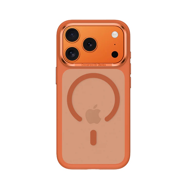 Чохол Benks для iPhone 17 Pro Magnetic Mist Series (Orange)