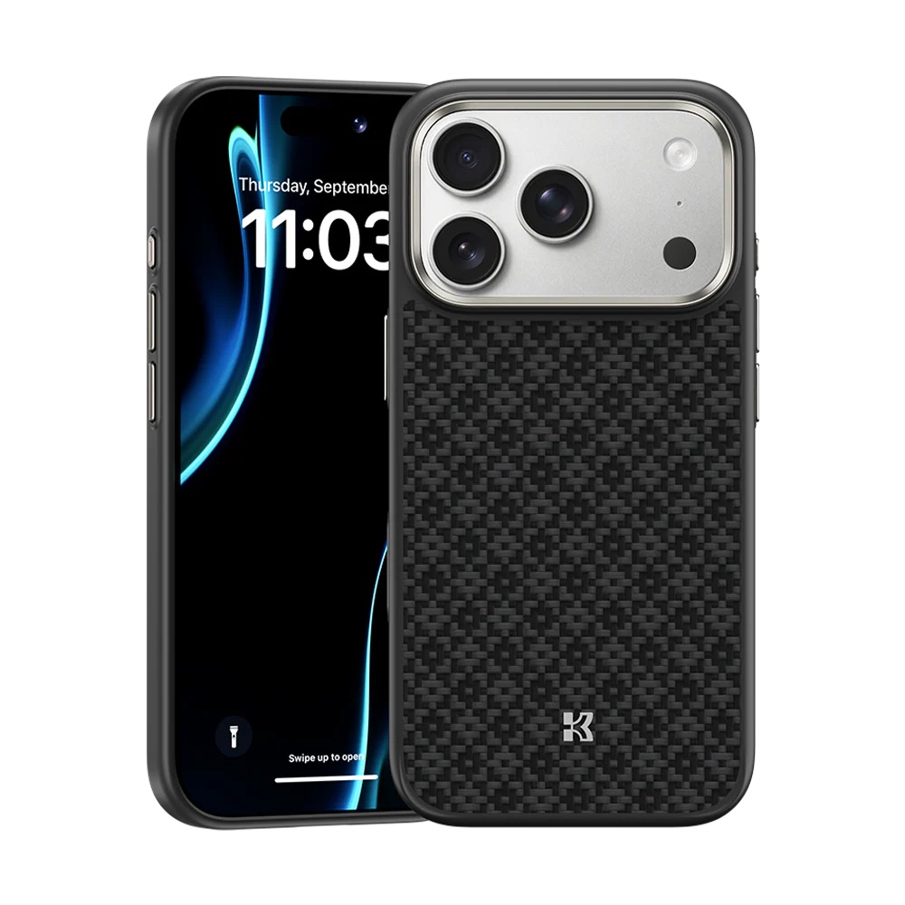 Чохол Benks для iPhone 17 Pro Max Magnetic ArmorPro Kevlar ArmorGrid Series (Black)