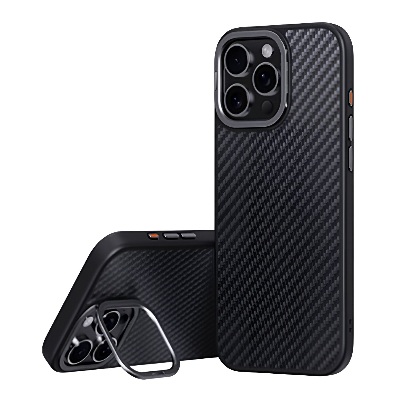 Чохол Comma для iPhone 16 Pro Kevlar Magnetic Series (Black)