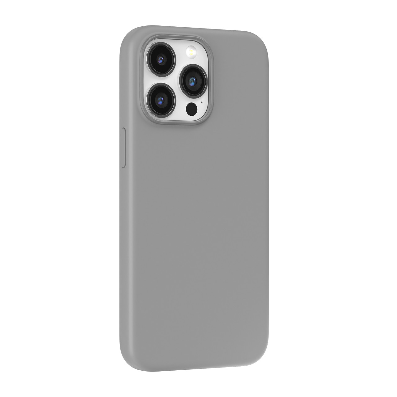 Чохол Comma для iPhone 16 Pro Magnetic Silicone Nature Series (Grey)
