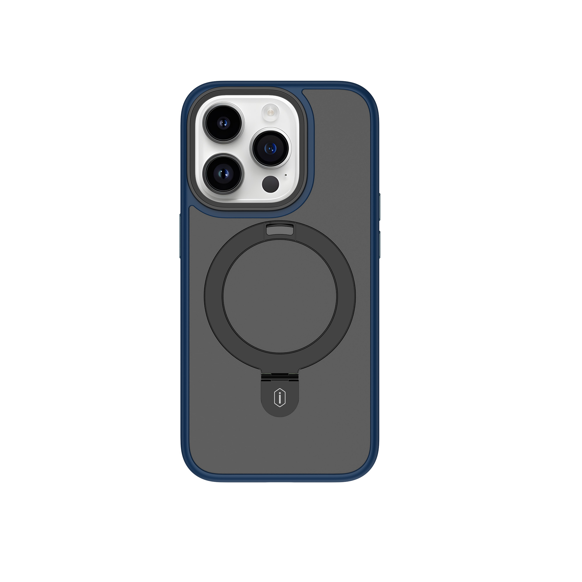 Чохол WIWU для iPhone 15 Pro ZMM-010 Magnetic Stand Series (Blue)
