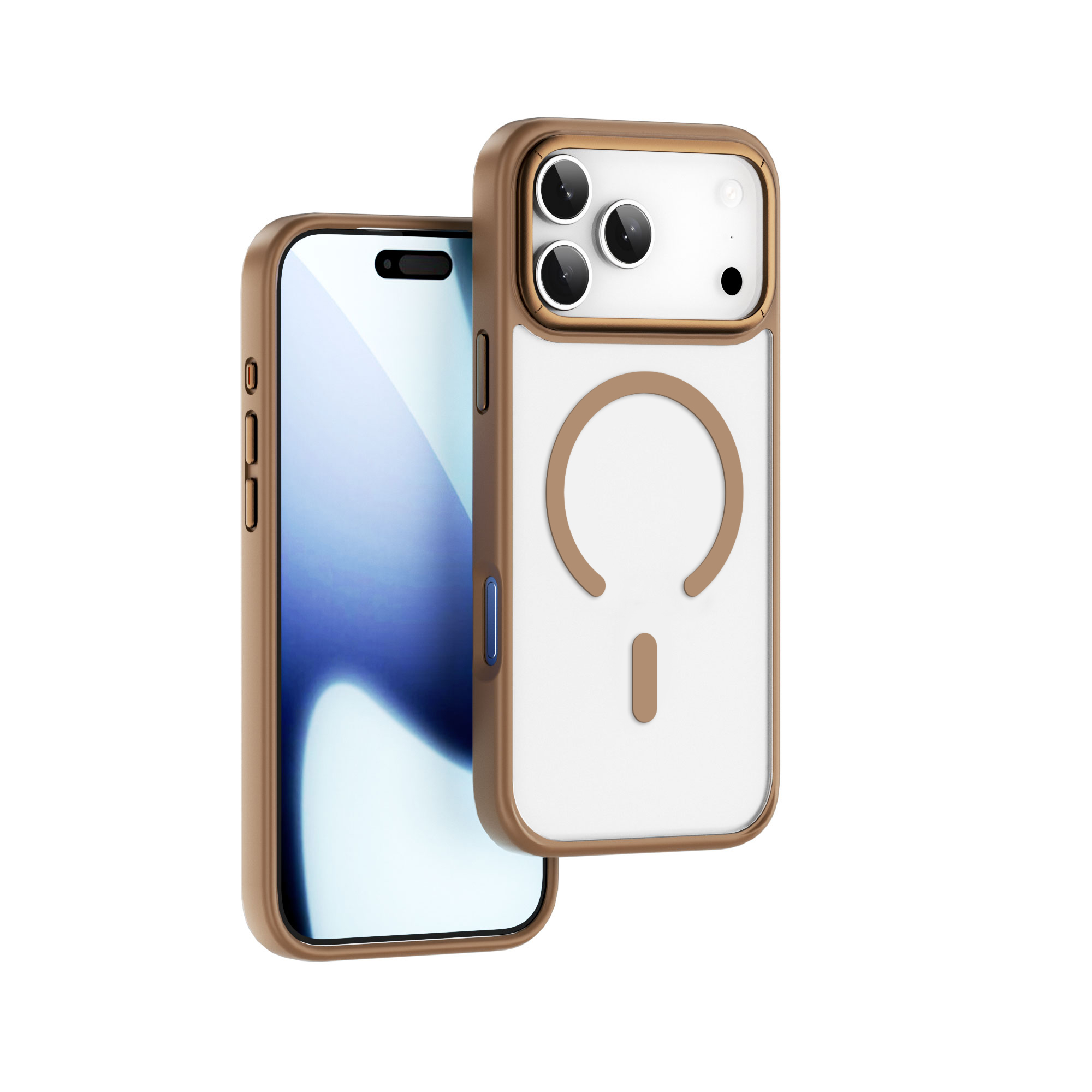 Чохол WIWU для iPhone 17 Pro Max FGG-012 Magnetic Armor Pro Series (Gold)