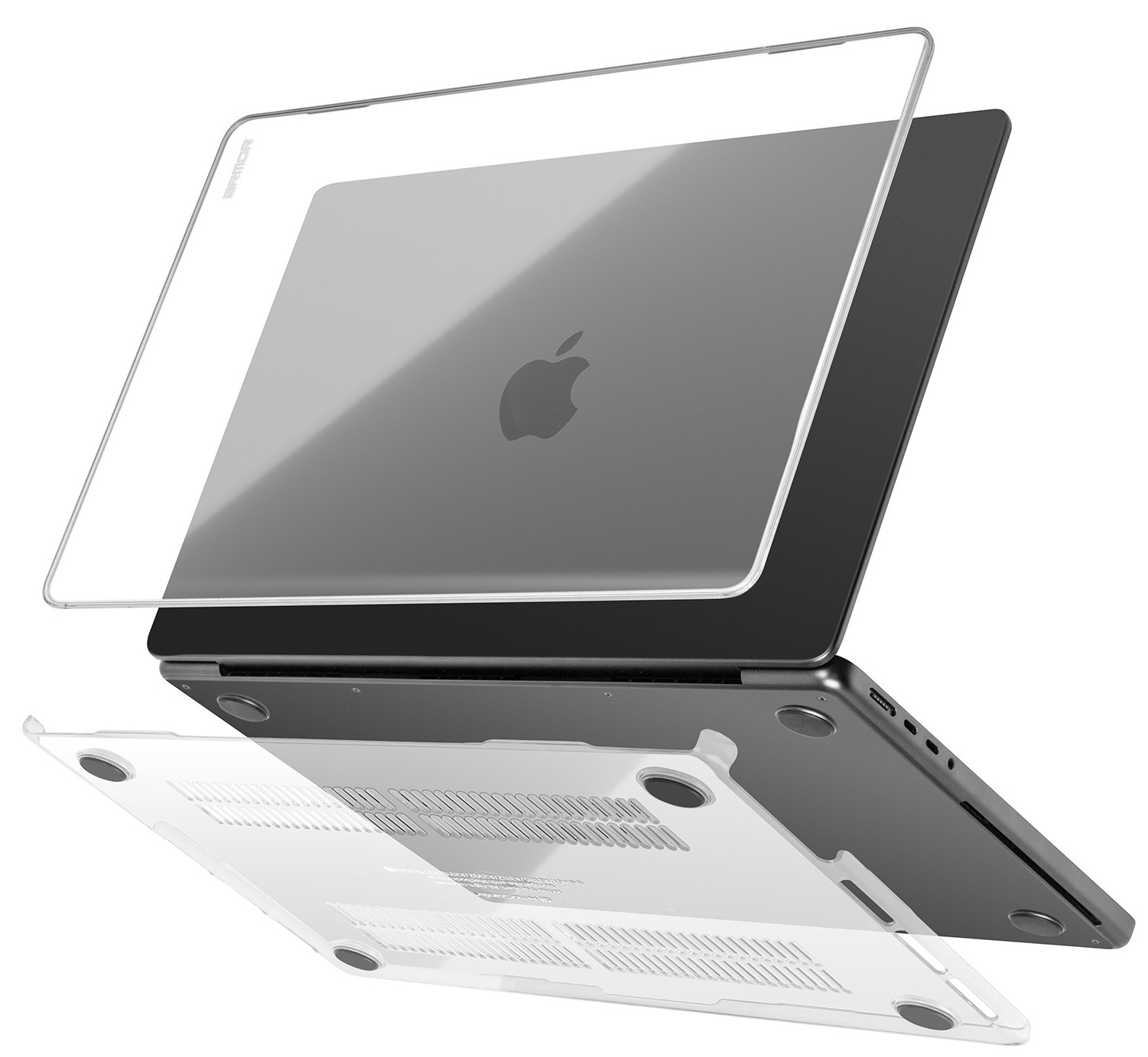 Чохол-накладка WIWU для MacBook Pro 16" M5 | M4 | M3 | M2 | M1 [2021-2026] Crystal Shield Series (Transparent)