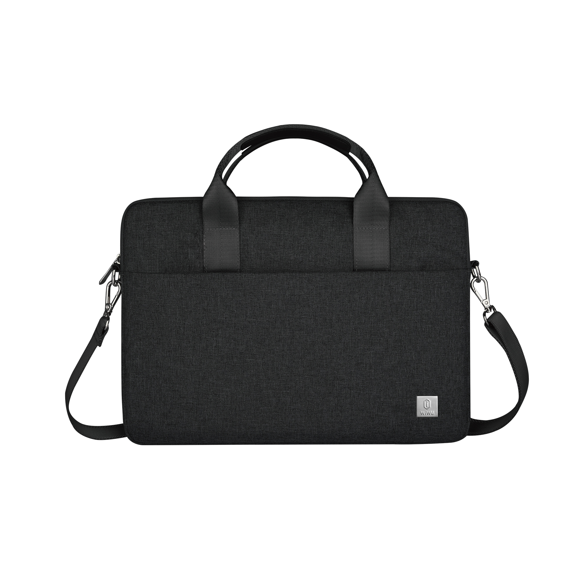 Чохол-сумка WIWU для MacBook 14" M5 | M4 | M3 | M2 | M1 [2021-2026] Minimalist Laptop Bag II Series [Polyester Surface (Black)