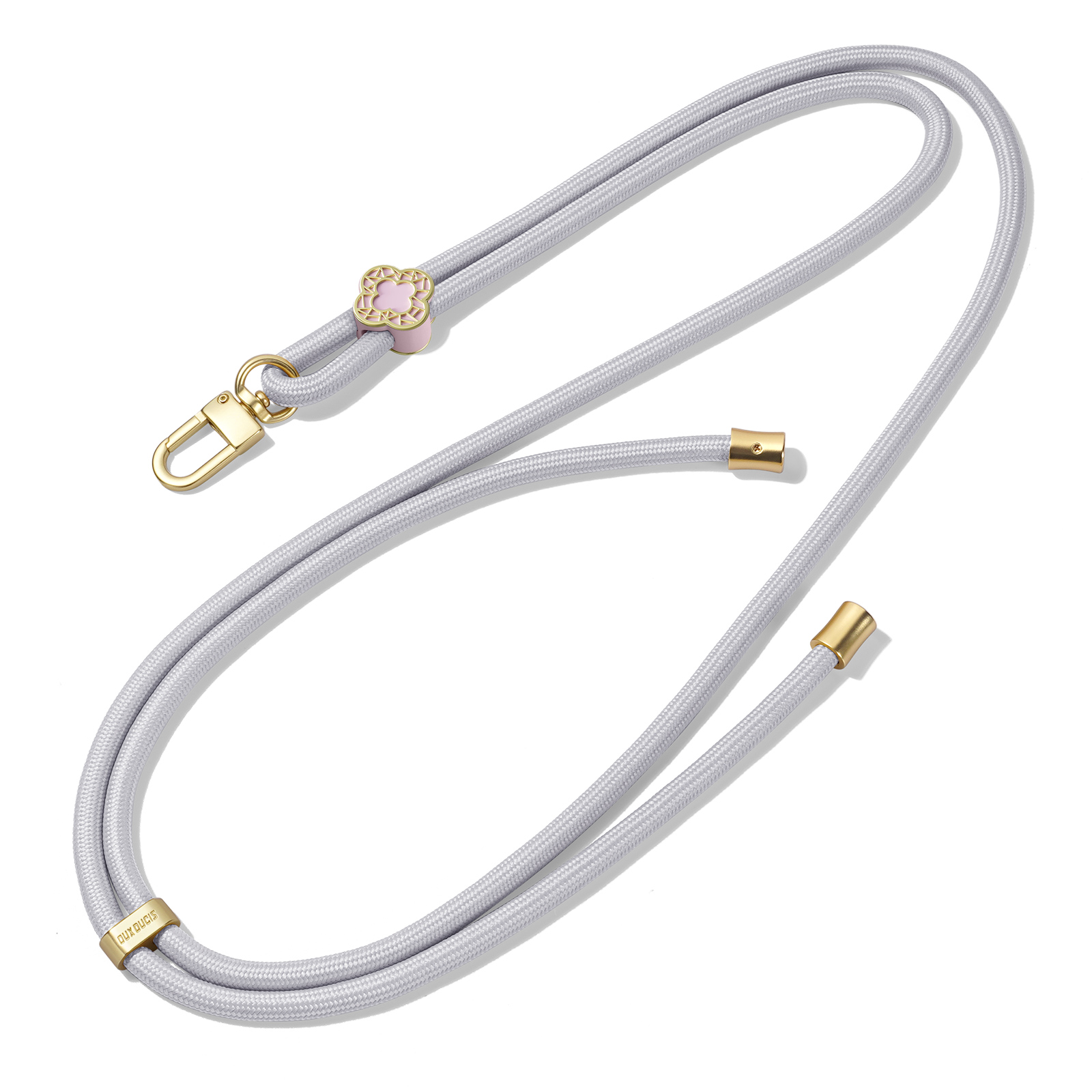 Шнурок для чохла DUX DUCIS Crossbody Phone Lanyard with Begonia Pattern GARDEN Series (Grey)