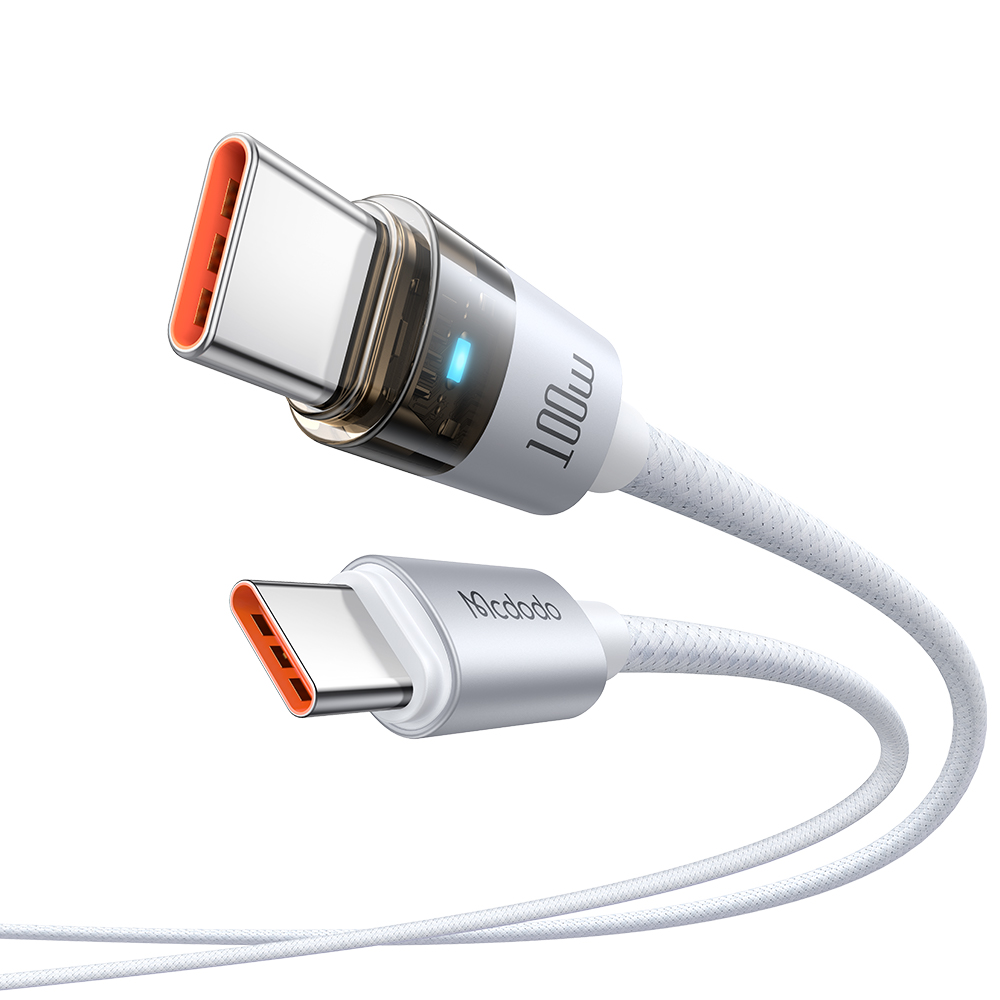 3Кабель Mcdodo [CA-5580] Data Cable USB-C to USB-C 100W 1.2m (White)