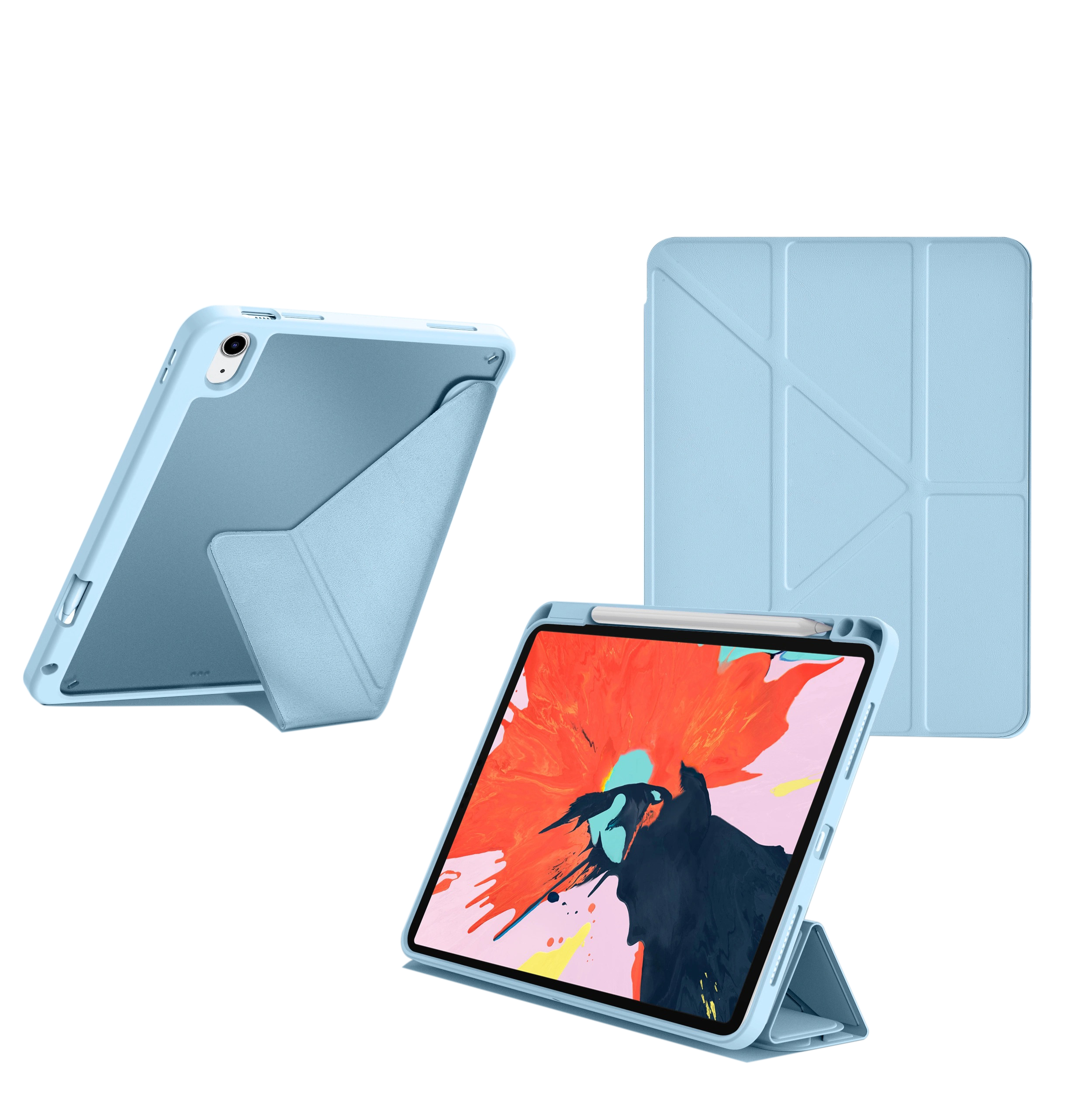 WIWU [JD-103] для iPad 10.2" [2019-2021]/iPad Air 3 [2019]/iPad Pro 10.5" [2017] Defender Protective Case (Blue)
